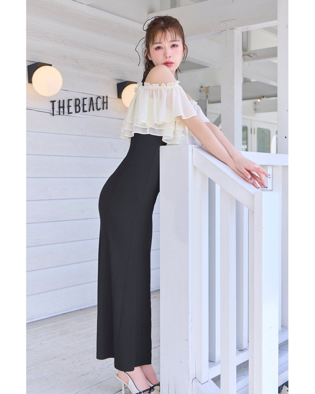 [ちゃび]MerletteSOLIMAN ワンピース ブラック ティアード 楽天市場】【31%OFF 4,990→3,400/NEW ARRIVAL】ワンピース