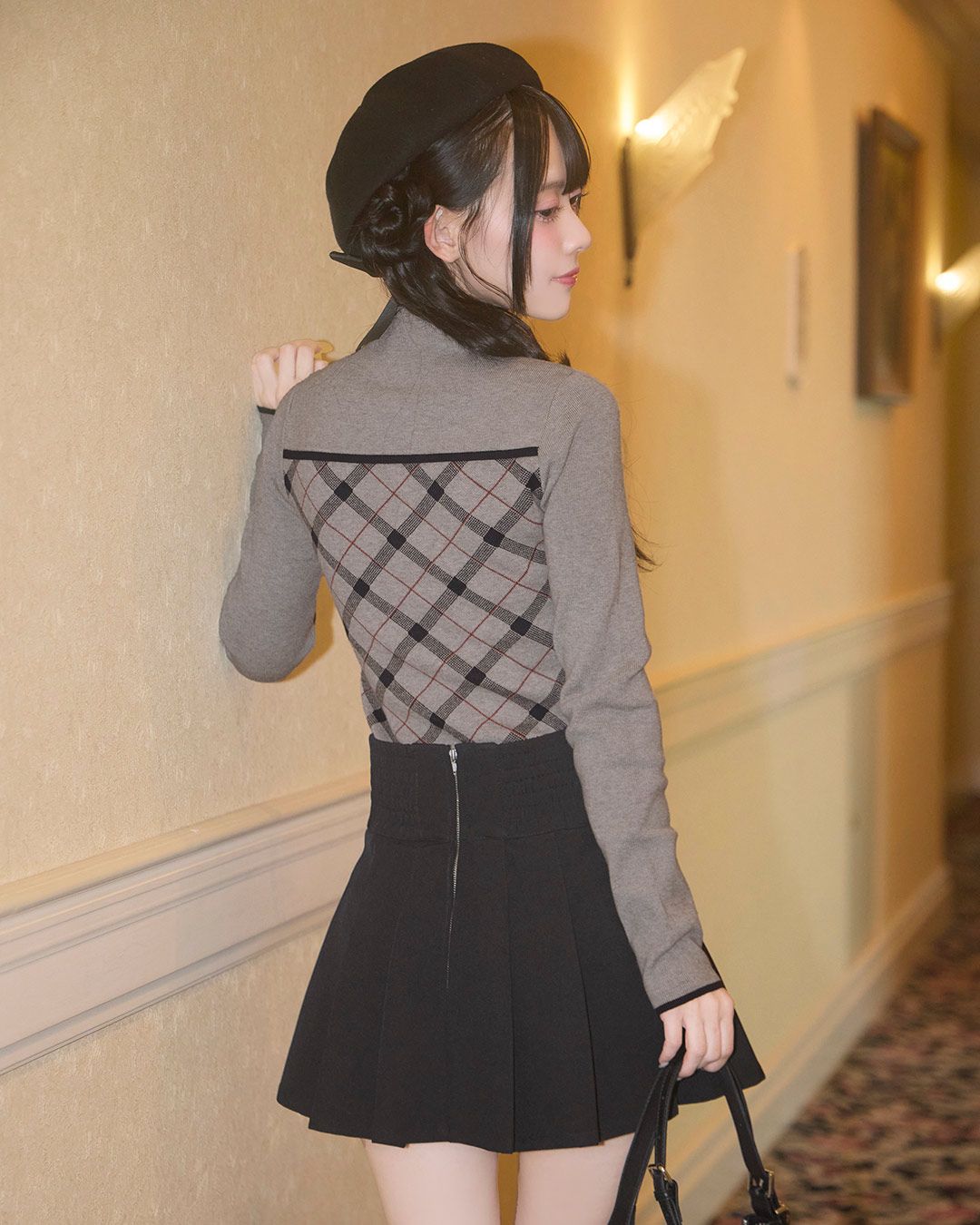 美脚スカパン グレー XS 美脚スカパン グレー | ファッション通販＆メディアMyColor