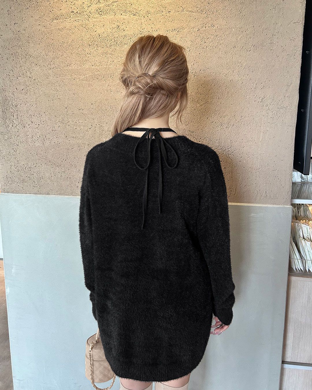 ケーブルアンサンブルワンピース ベージュ | ファッション通販