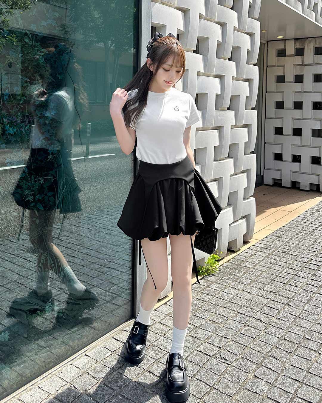 JENNEバルーンスカート　ブラックS JENNEバルーンスカート｜JENNE(ジェンヌ)公式通販：パリジェンヌ