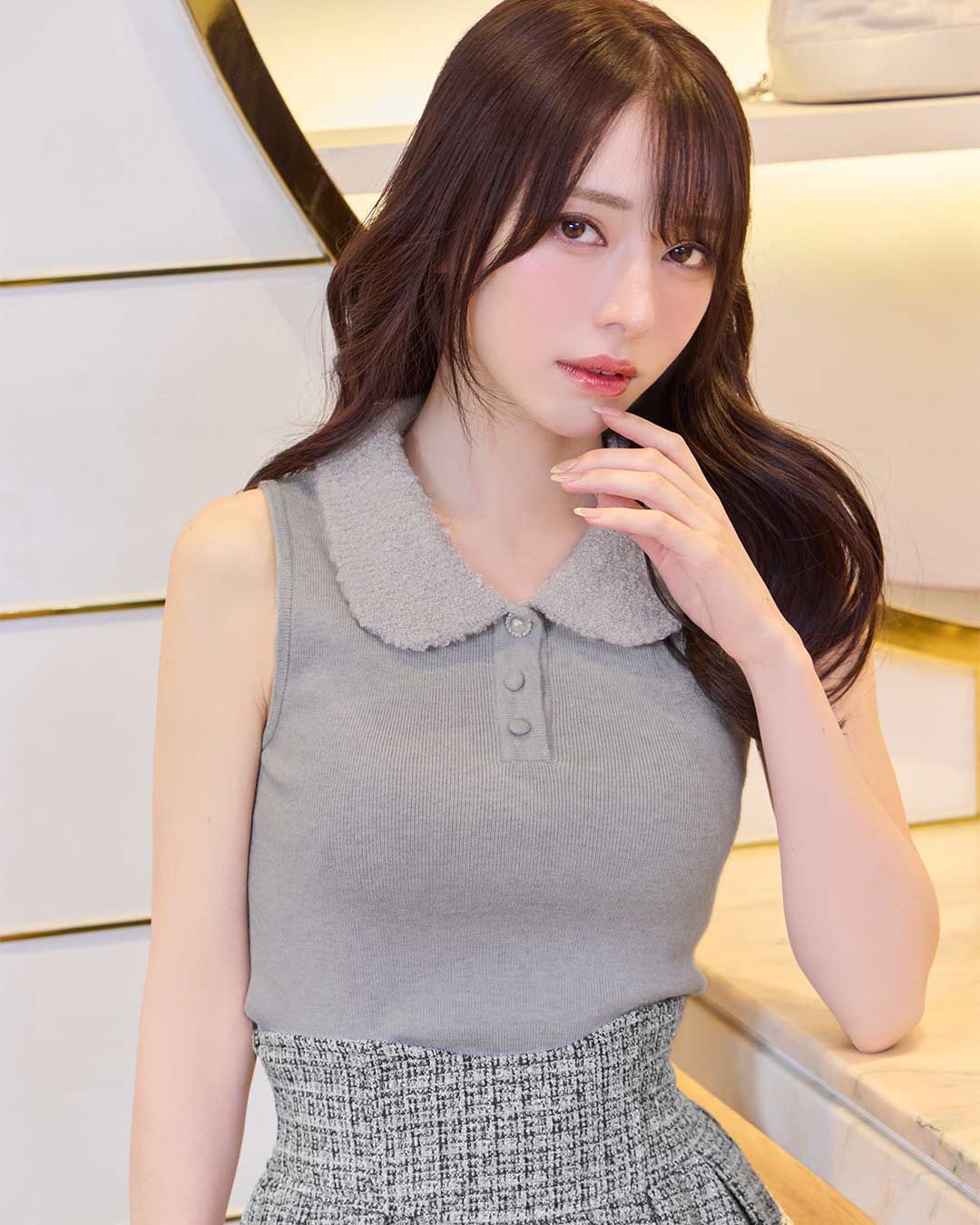 メゾンドルチェ　フィオーレトップス　ホワイト　アイボリー　美品 2025年最新】Maison de dolce フィオーレトップスの人気アイテム