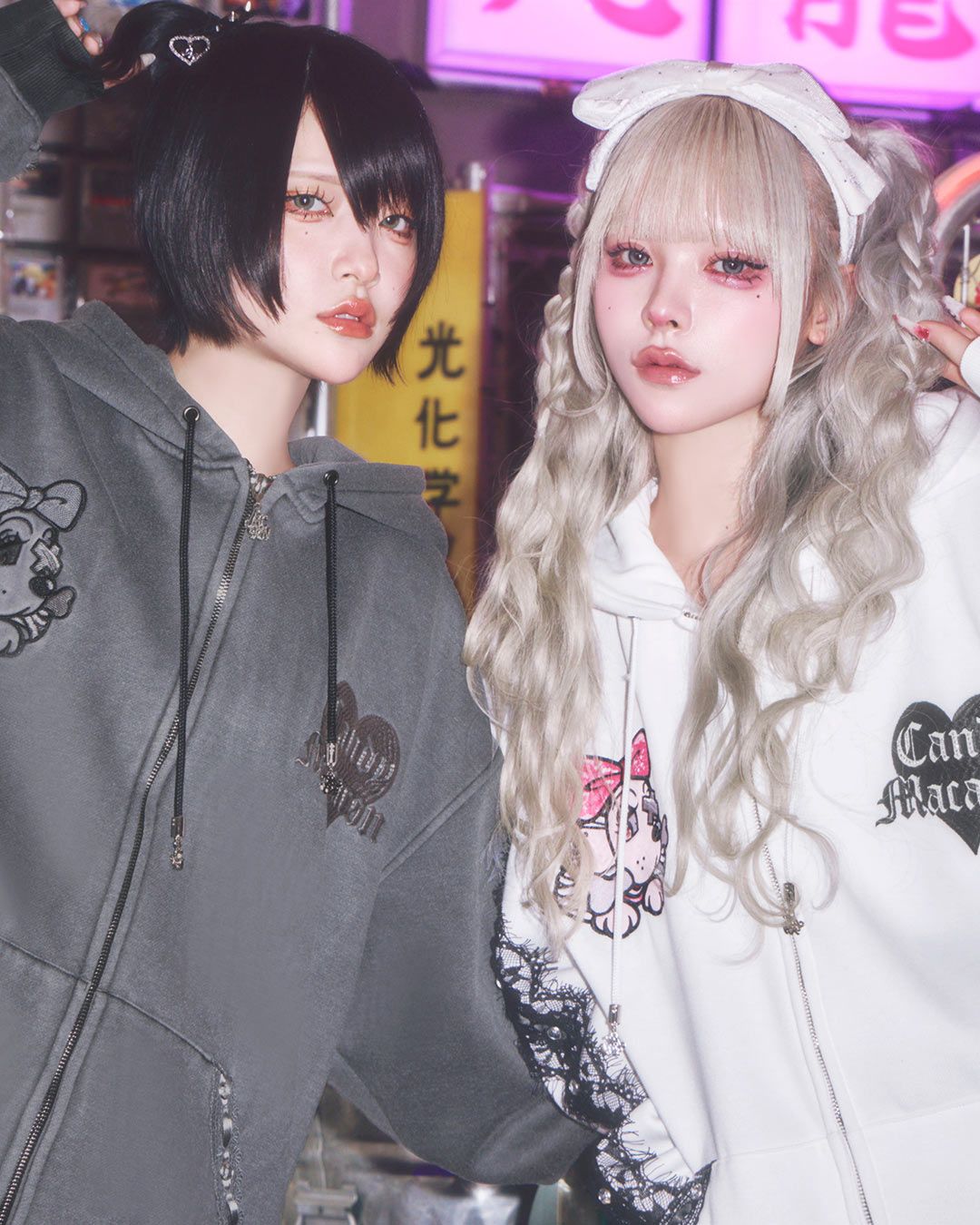 ガルフィーコラボBIGパーカー ホワイト | ファッション通販＆メディア