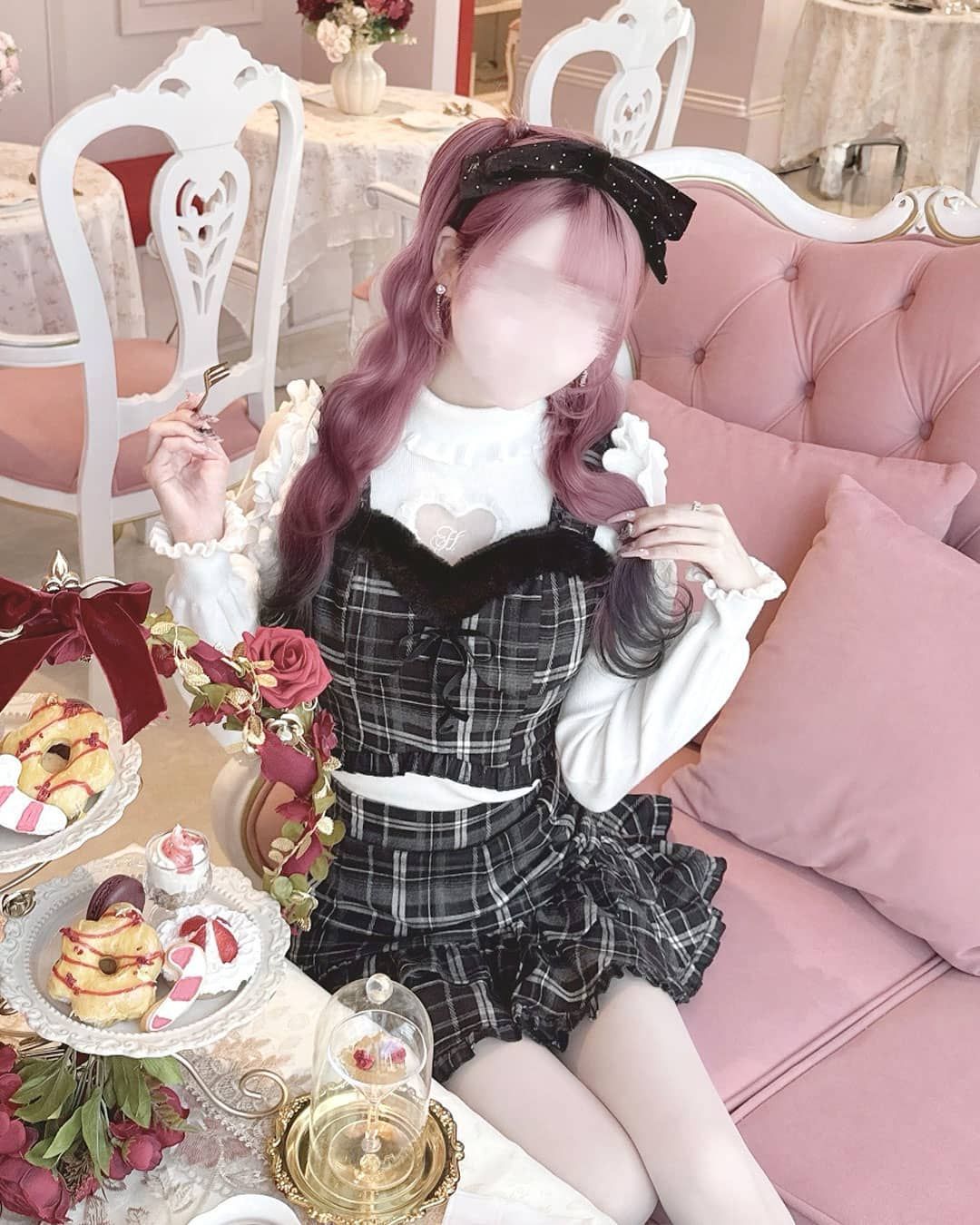 ファービスチェセットアップ ピンク | ファッション通販＆メディア