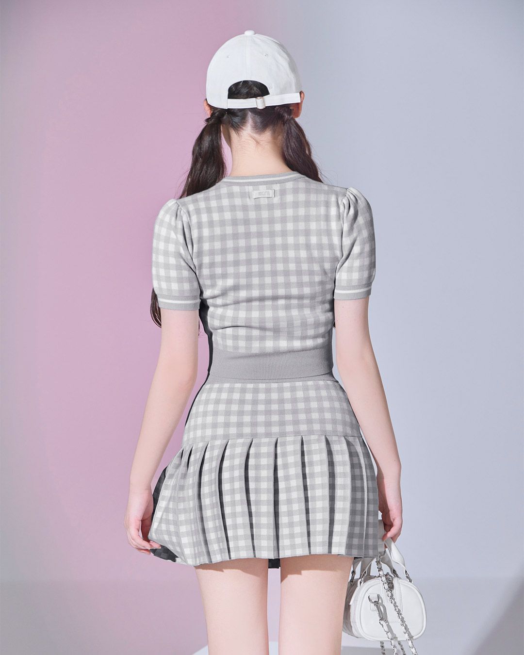 XS【新品未開封】HONEY MEW　ギンガムチェックトップスSJJ0248MC ギンガムチェックシースルートップス - HIAND