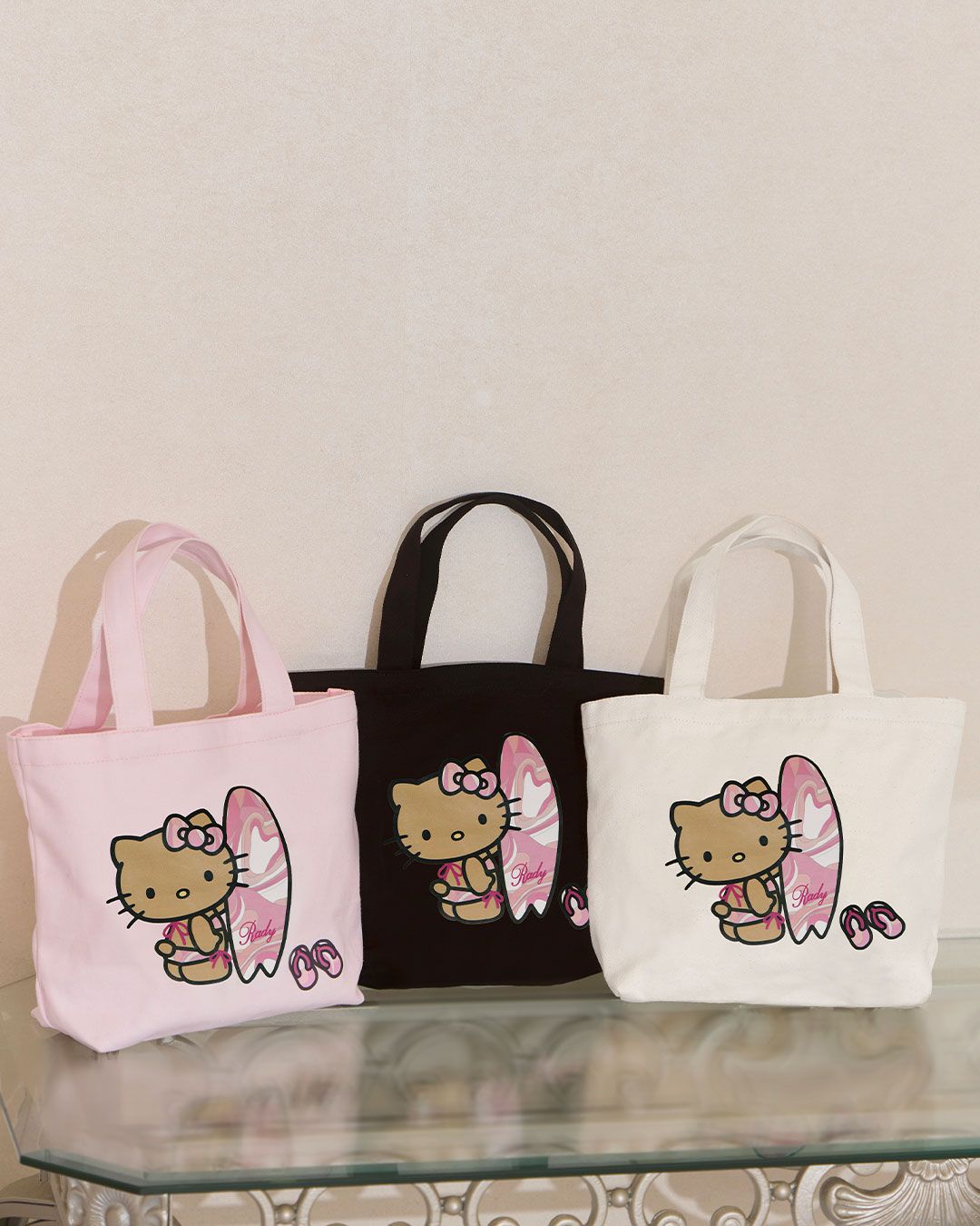 日焼けHello Kitty miniトート ナチュラル | ファッション通販