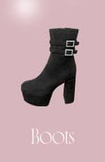 SEV0068 13cm♡きらきらベルトショートブーツ