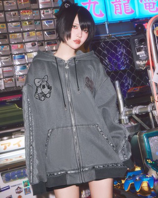 ガルフィーコラボBIGパーカー ホワイト | ファッション通販＆メディア