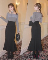 ＊MichellMacaron＊ スカート color∝Black size∝S 大人の美脚スカート ブラック | ファッション通販＆メディア