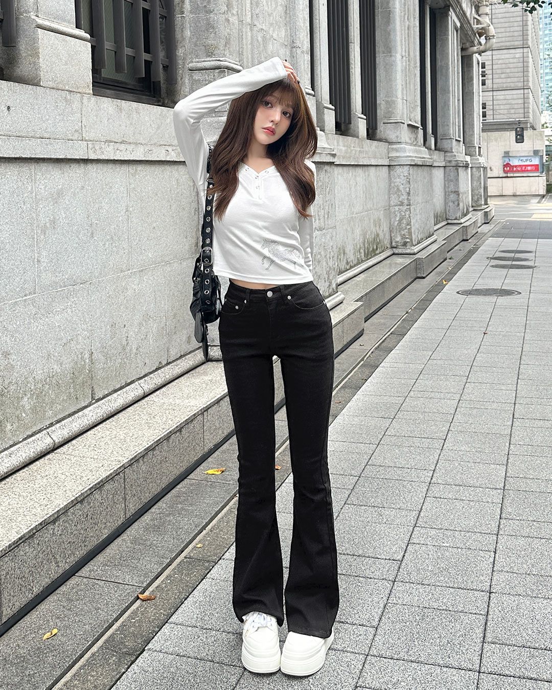 美尻美脚デニム ブラック | ファッション通販＆メディアMyColor ～マイ