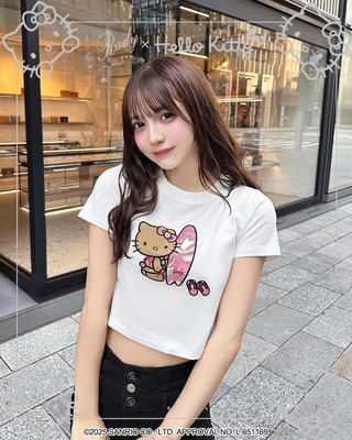 Rady♡フレームロゴTシャツ ヒ*ん様 フレーム Rady バイカラー ロングT