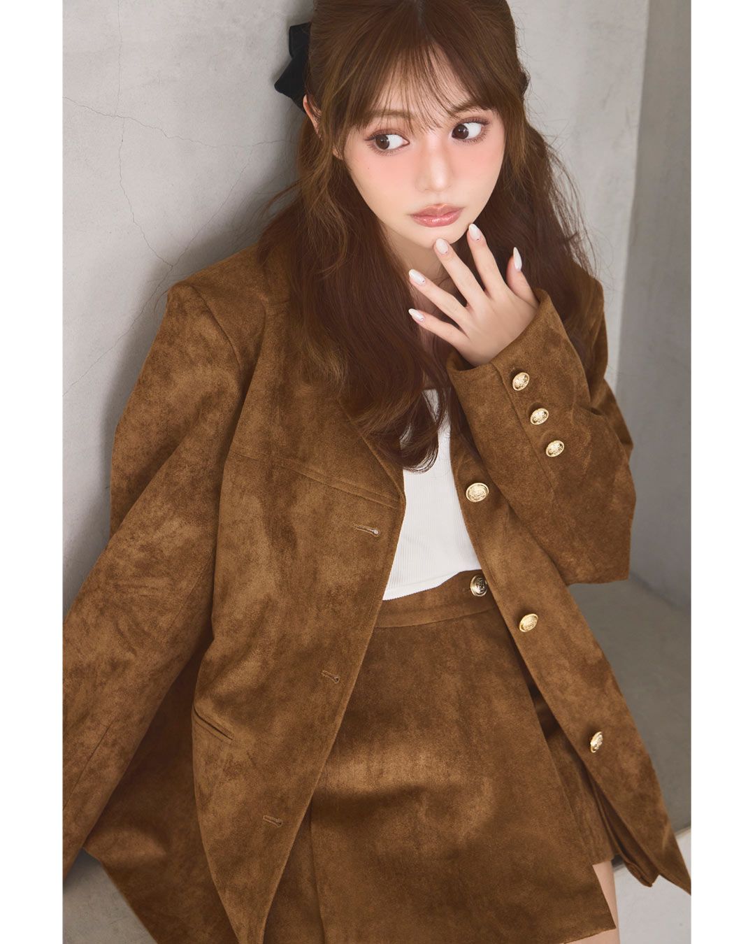 ジャケットセットアップ ブラウン | ファッション通販＆メディア