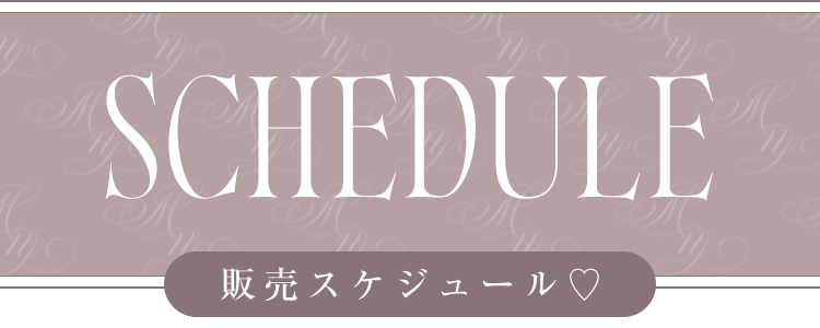 販売スケージュール