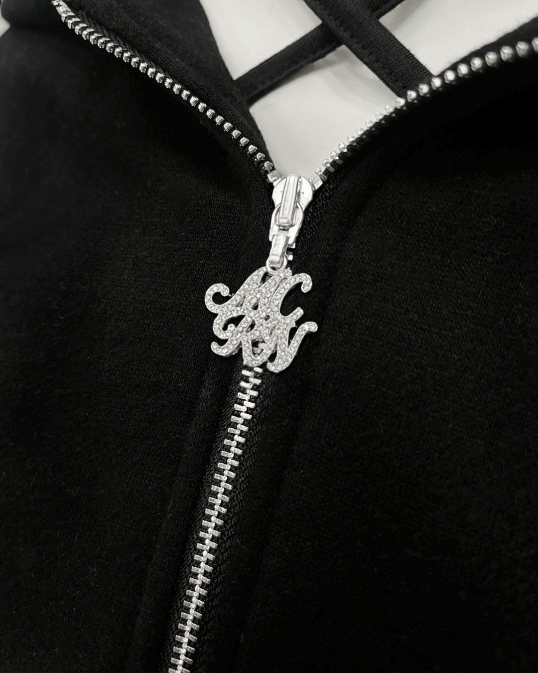 レースティアードセットアップ3点セット チャコールグレー