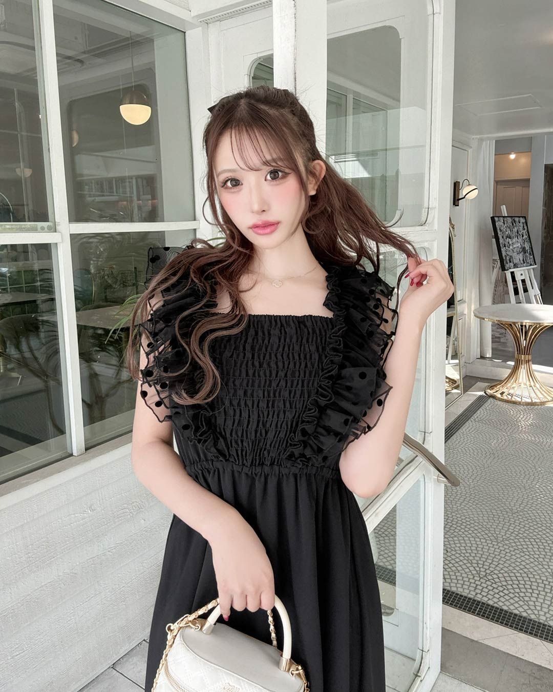 sea New York★フリルティアードワンピース★トゥモローランド sea New York☆フリルティアードワンピース☆トゥモローランド