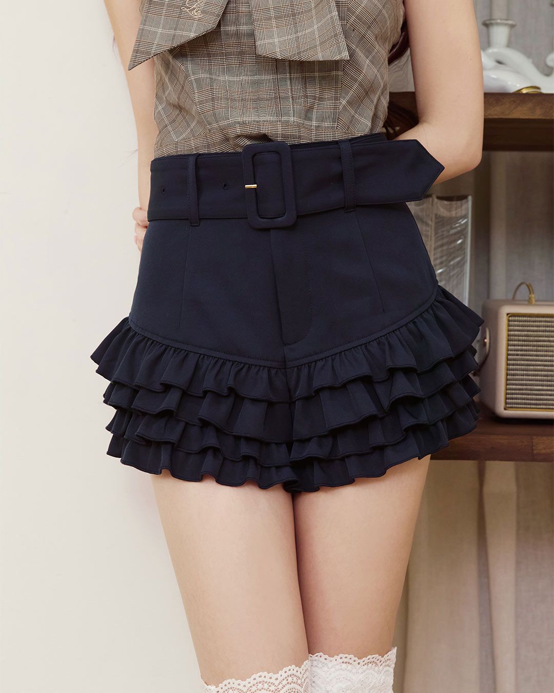 Baby Frill Short Pants ネイビー | ファッション通販＆メディア