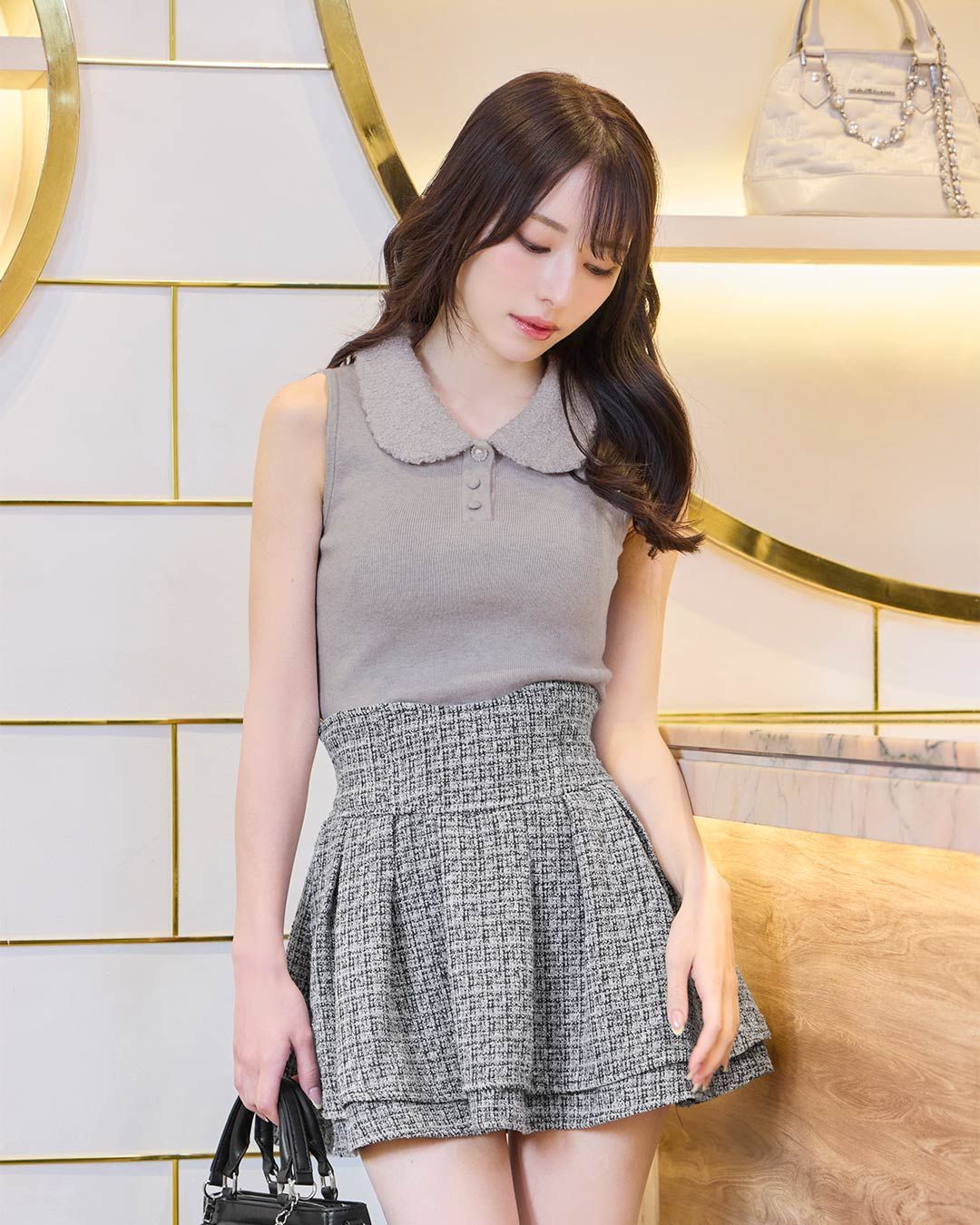 メゾンドルチェ　フィオーレトップス　ホワイト　アイボリー　美品 2025年最新】Maison de dolce フィオーレトップスの人気アイテム