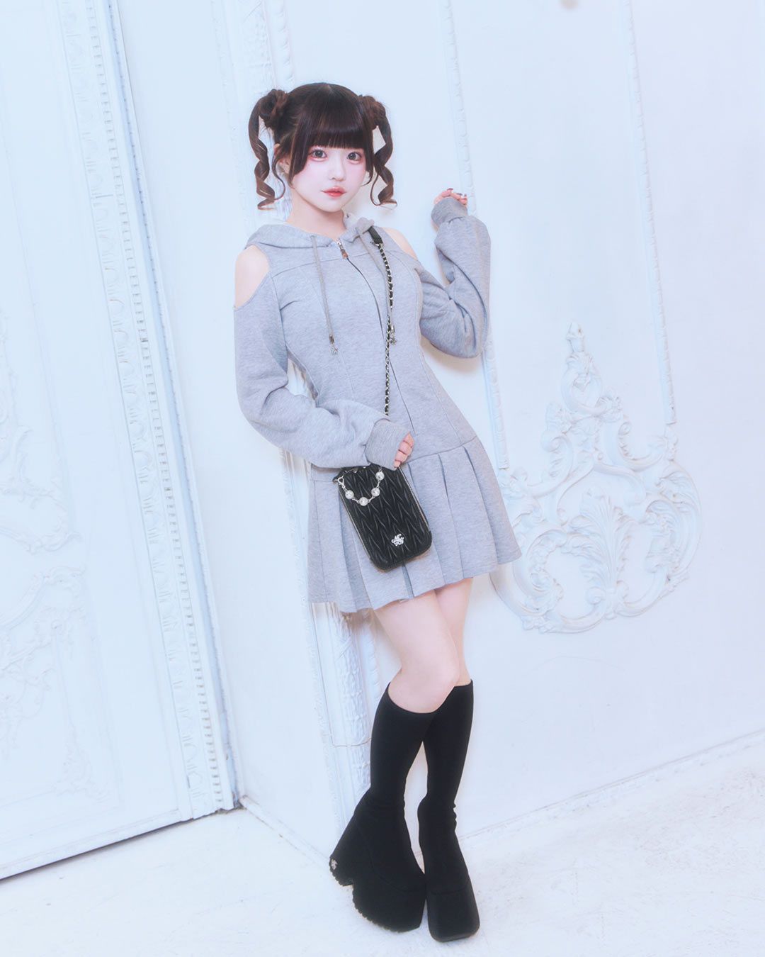 ミシェルマカロン　ロングブーツ michellMacaron - ミシェルマカロン 美脚ロングブーツの通販 by つん's