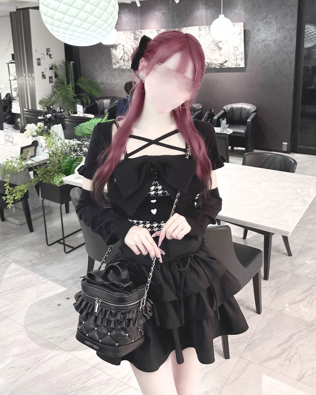 ティアードフリルスカート グレー | ファッション通販＆メディア