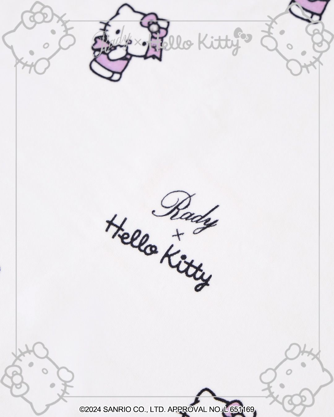 Rady x Hello Kitty タオル7枚 Rady x Hello Kitty タオル7枚 Hello Kitty フェイスタオル