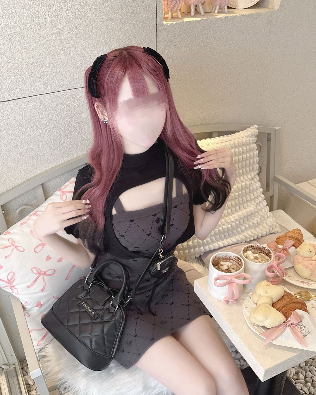 ♡ ハニーミュウ HWモノグラムアンサンブルワンピース ♡ はにみゅのお洋服可愛くてお気に入り沢山🎶 ⁡ ⁡ 6/16発売予定