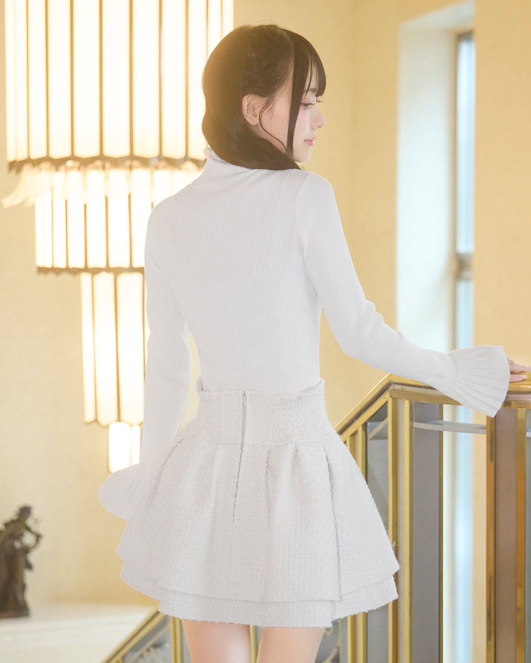 r*o様 CHANEL ホワイトツイード タイトスカート 40 r*o様 CHANEL ホワイトツイード タイトスカート 40 r*o様 CHANEL