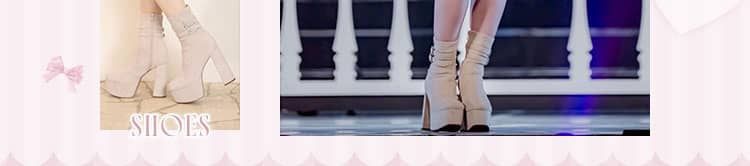 SEV0068 13cm♡きらきらベルトショートブーツ