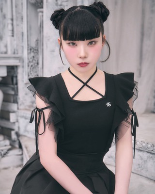 ミシェルマカロン 襟付きミニジップトップス michellMacaron ～ミシェルマカロン～ MyColor