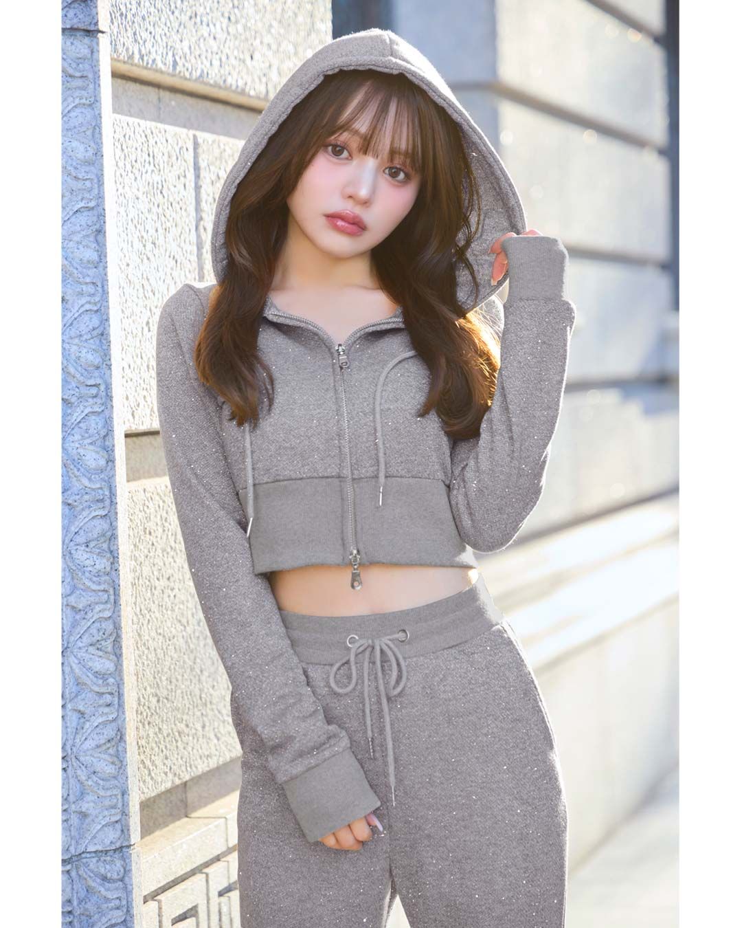 女っぽカセットシリーズ ラメ混ジレグレー サイズ36 女っぽカセットシリーズ ラメ混ジレグレー サイズ36 女っぽカセット