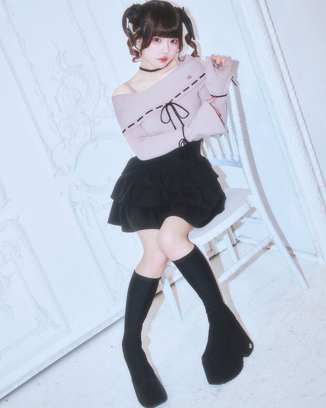 14.5cm史上最強ロングブーツ ブラック | ファッション通販＆メディア