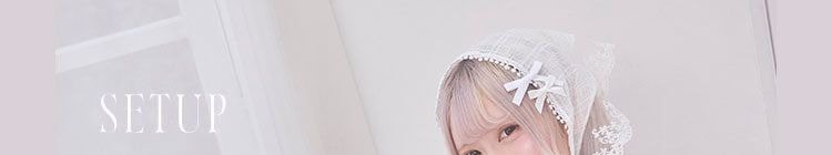 SJU0021ハートレース刺繍3点セットアップ