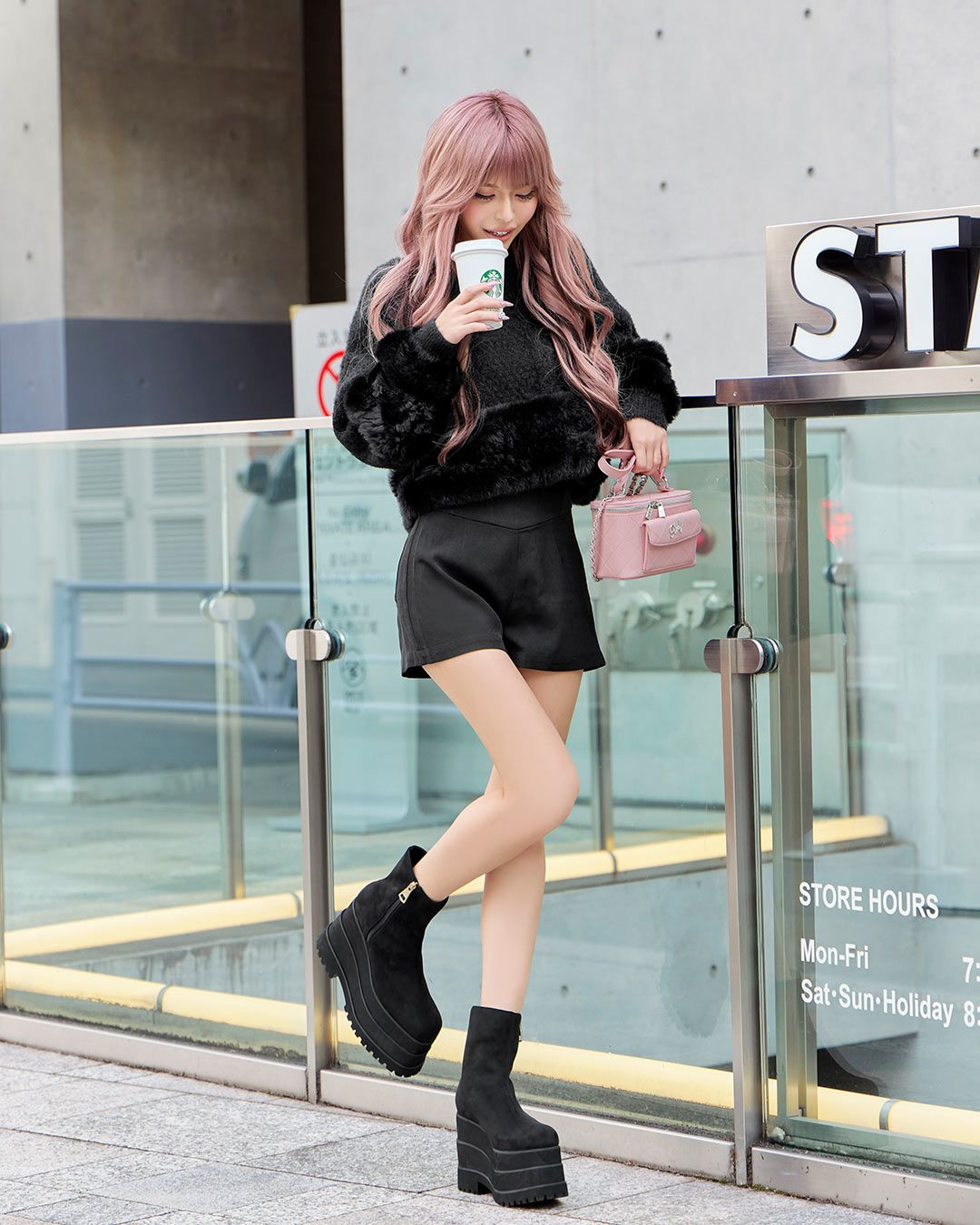 コルセットショートパンツ ブラック | ファッション通販＆メディア