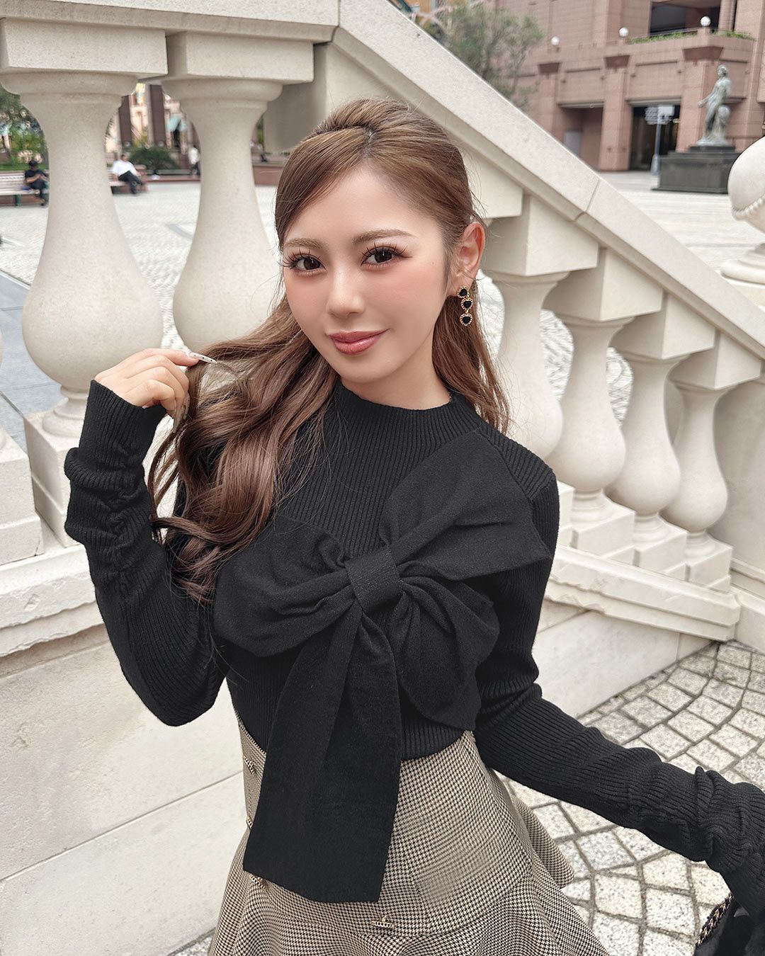 MARS ビッグリボントップス ビッグリボントップス ホワイト | ファッション通販＆メディアMyColor