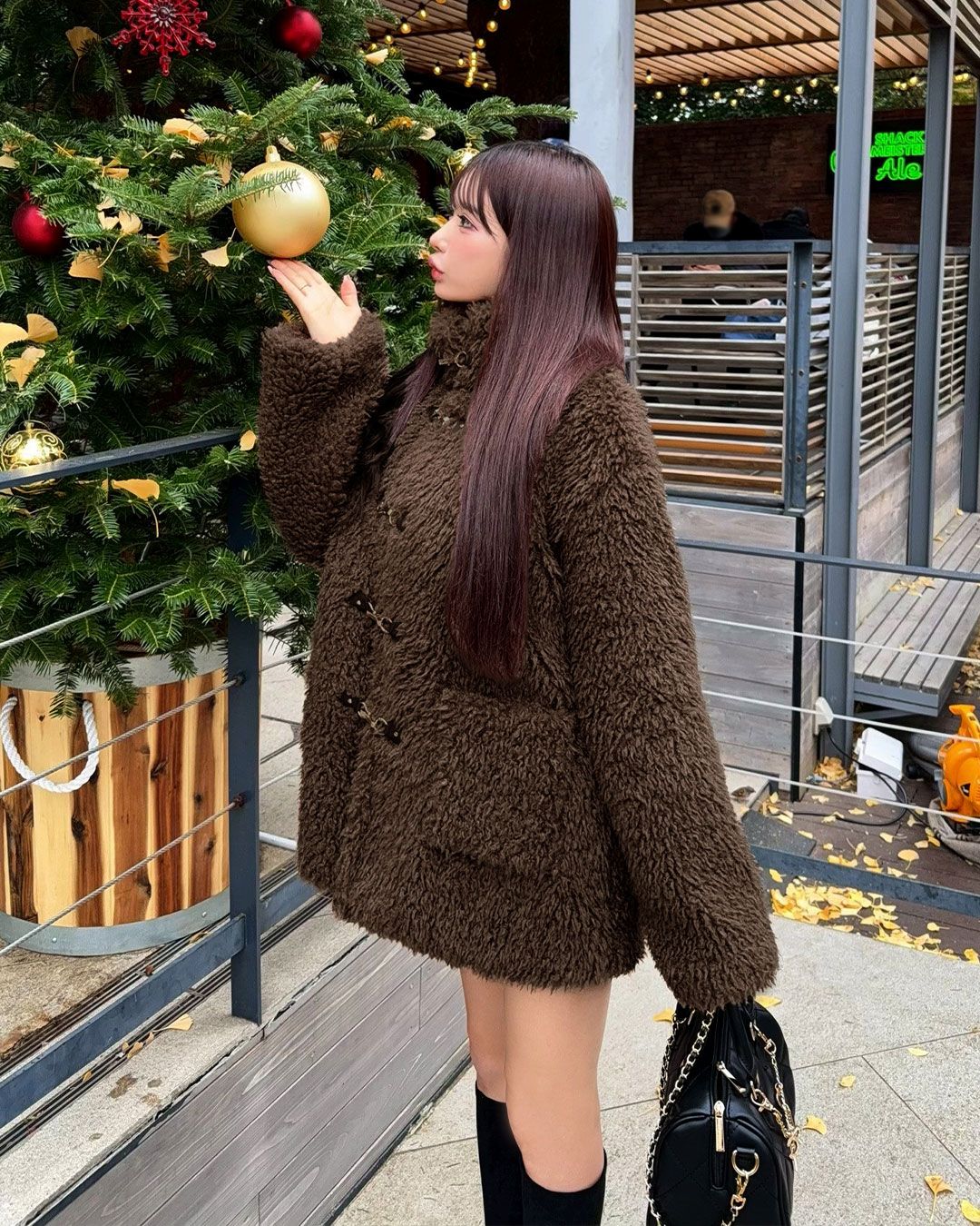 プードルファーコート ブラウン | ファッション通販＆メディアMyColor