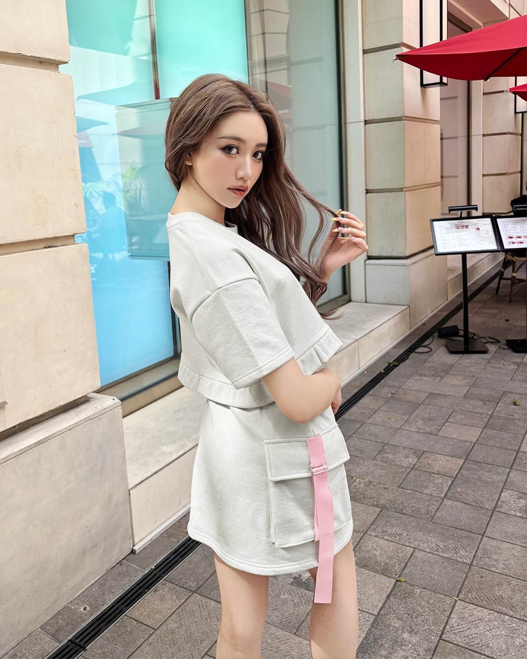 Rady♡スタジャンスカートセットアップ(インナーパンツ付き) 最新作！ Rady - Sサイズ rady スタジャンスカートセットアップ(インナー