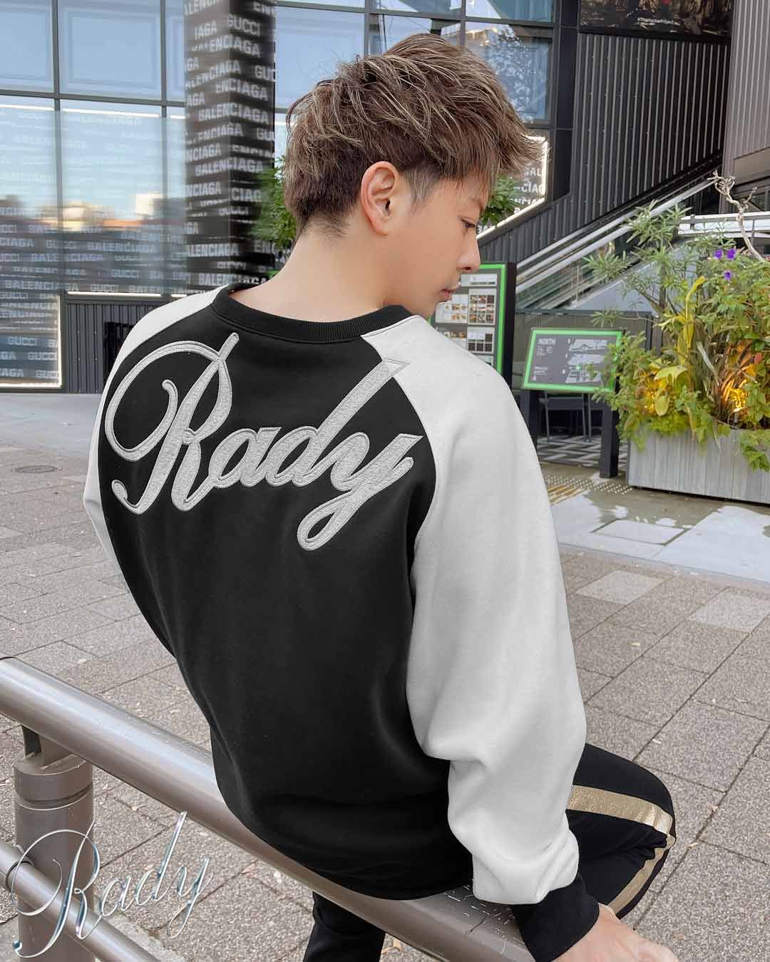 Rady バックロゴ レインボー トレーナー♡新品未使用♡ユニセックス♡ Rady レインボー バッグロゴトレーナー ユニセックス♡♡新品