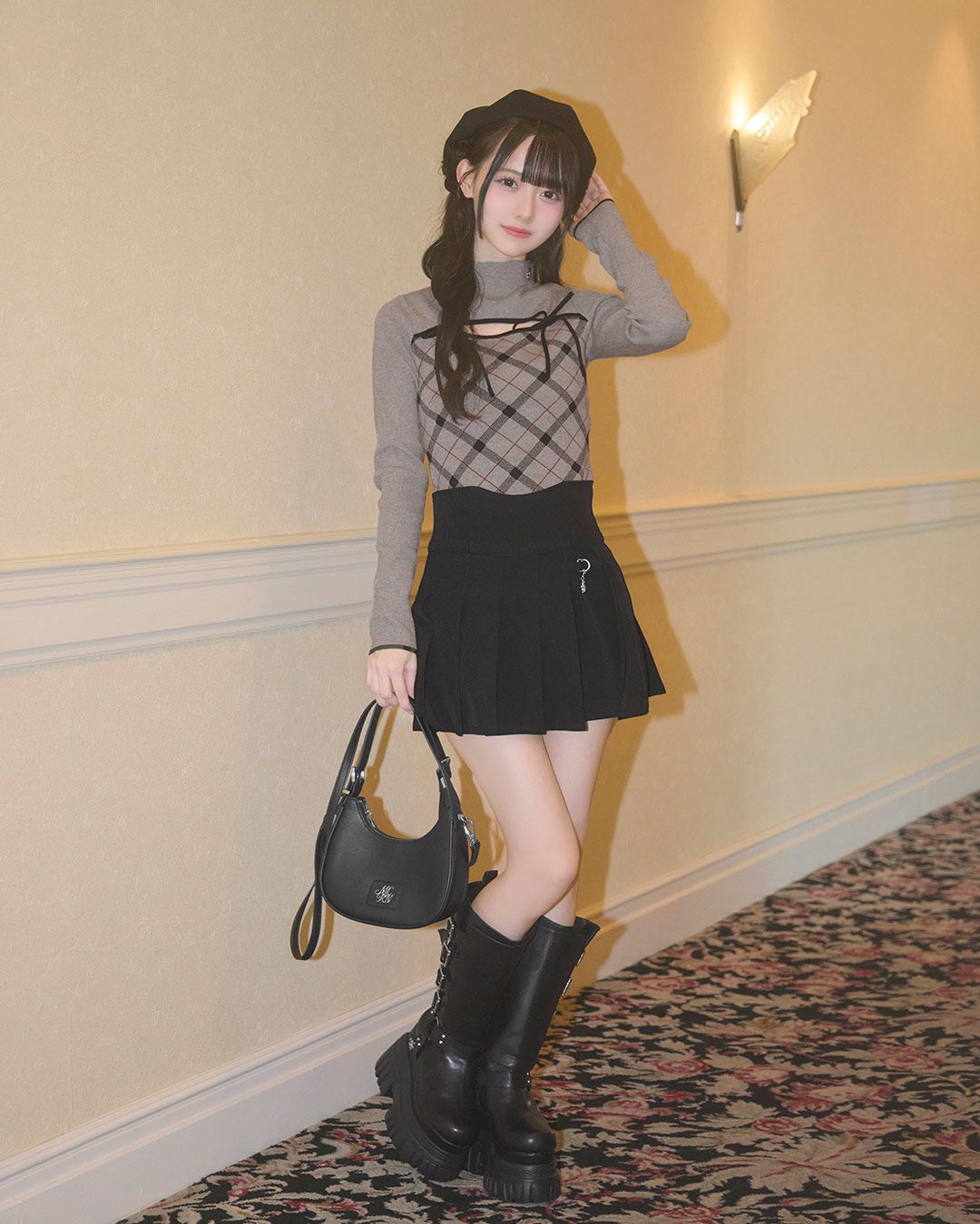 美脚スカパン グレー | ファッション通販＆メディアMyColor