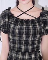 チェックミニワンピース(michellMacaron) 4月21日発売🧸チェックミニワンピース🧸 デートやカフェにぴったり