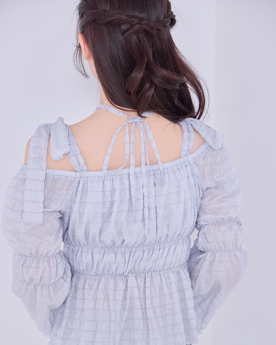 オフショルリボントップス ホワイト | ファッション通販＆メディア