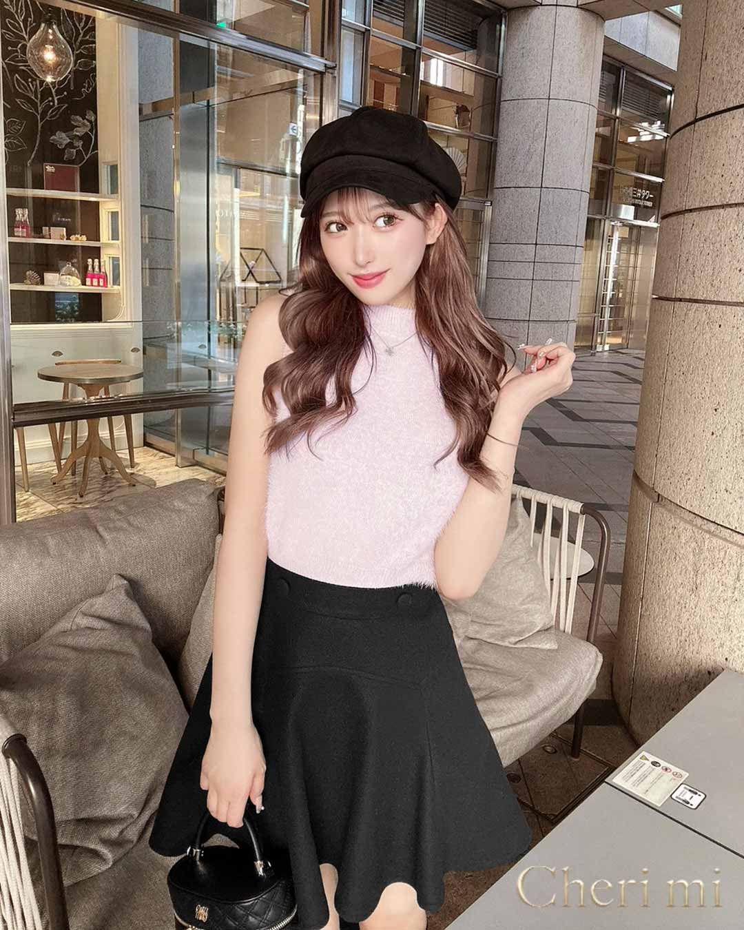 ALMAT インナーパンツ付き ALL DAY MINI ミニスカート ブラック ALL DAY MINI - 3 COLORS | ALMAT