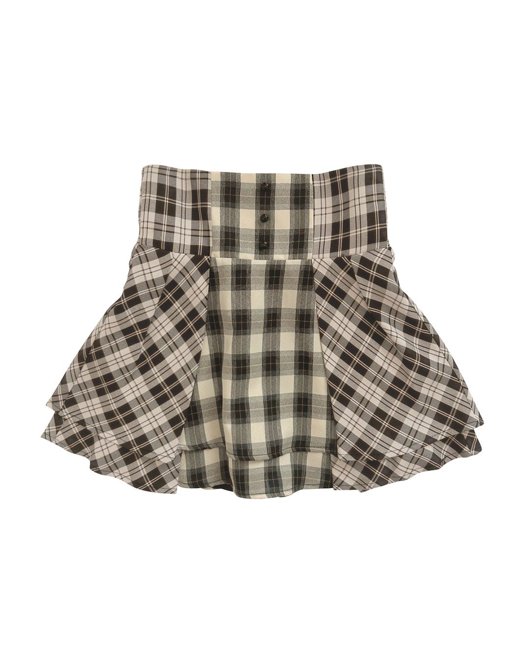 G*y様 ブラウンチェック フリルミニスカート(ズボン) G*y様 ブラウンチェック フリルミニスカート(ズボン)