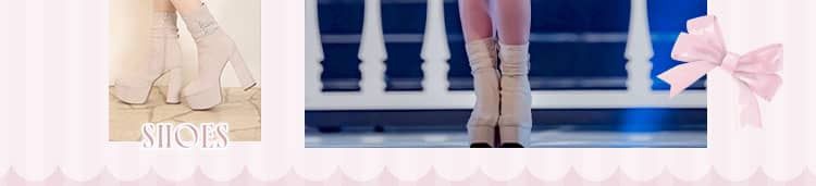 SEV0068 13cm♡きらきらベルトショートブーツ