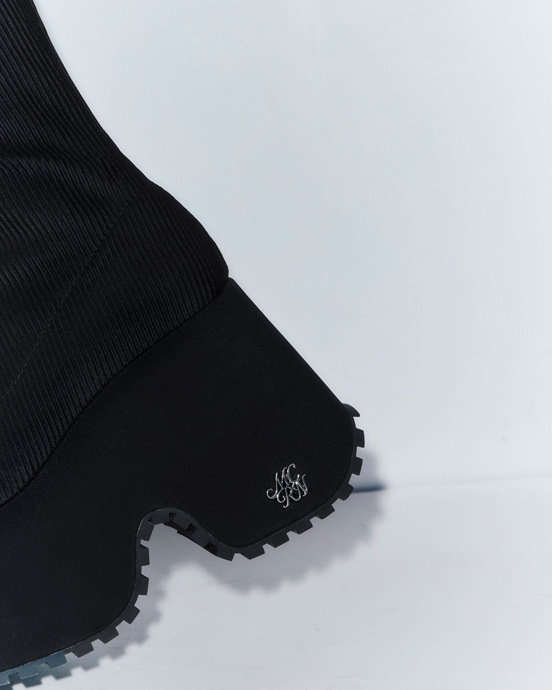 12cm盛れるロングブーツ ブラック | ファッション通販＆メディア