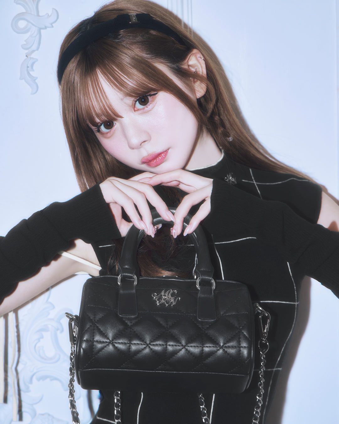 キルティングミニボストン ブラック | ファッション通販＆メディア