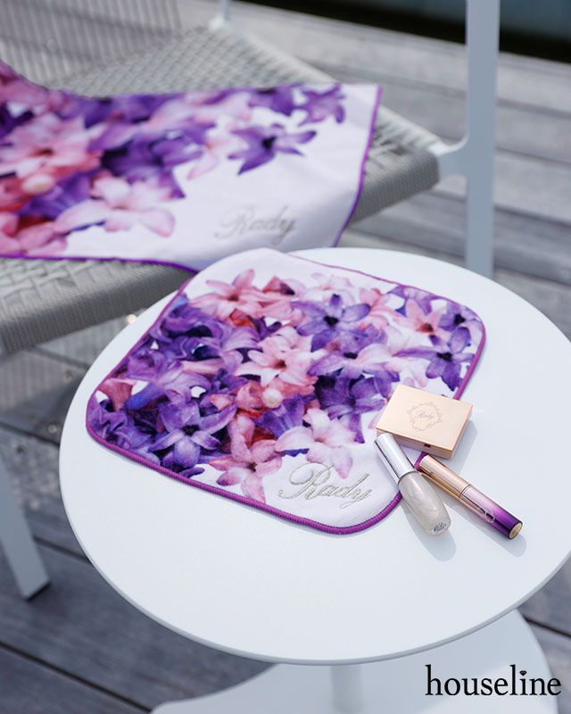 エレガンスフラワーハンドタオル ファッション通販 メディアmycolor マイカラー