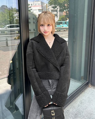Cherimiシェリミー ファーケープコート Sサイズ Cherimiシェリミー ファーケープコート Sサイズ Cherimi