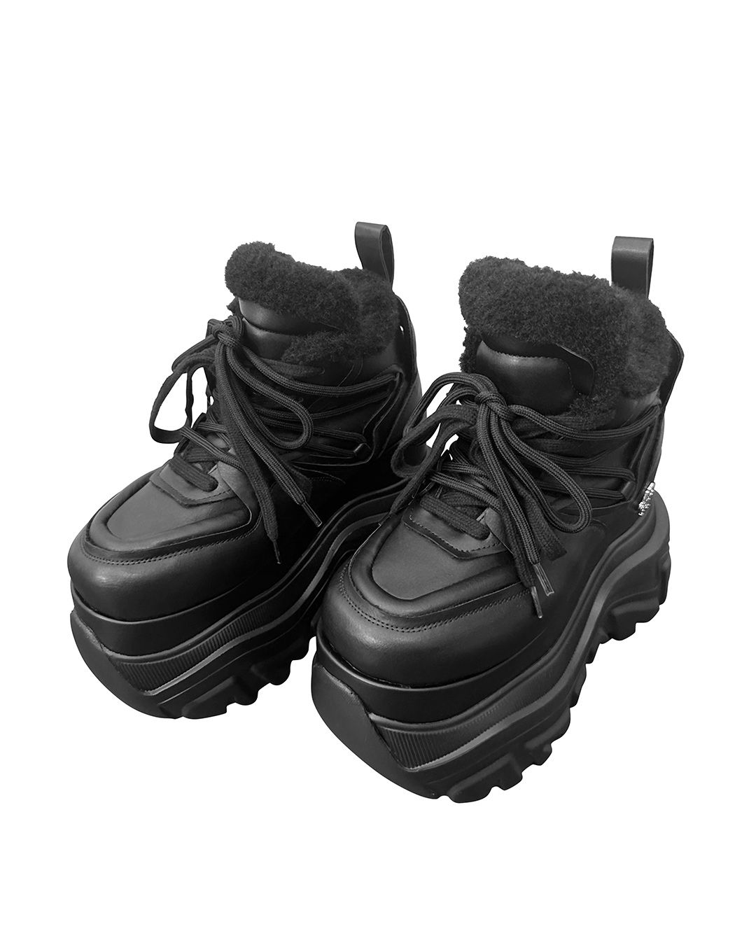 厚底ファースニーカー ホワイト | ファッション通販＆メディアMyColor