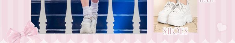 SKL0011ボリュームソールビジューベルトスニーカー