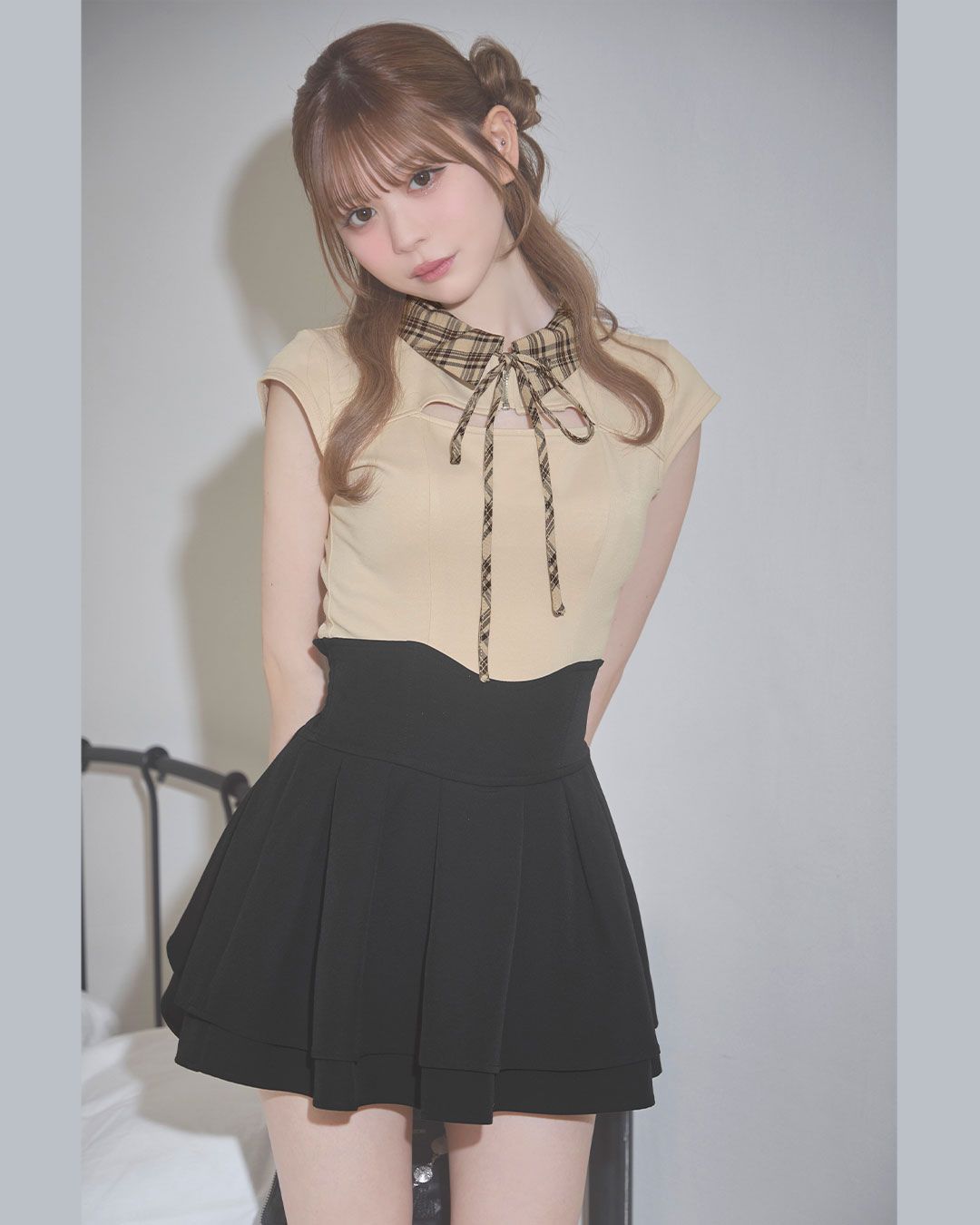 トップス mi MidiUmi フロントギャザーシャツ｜ MARcourt ONLINE STORE