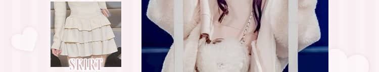 SMD0274フリル美脚スカート