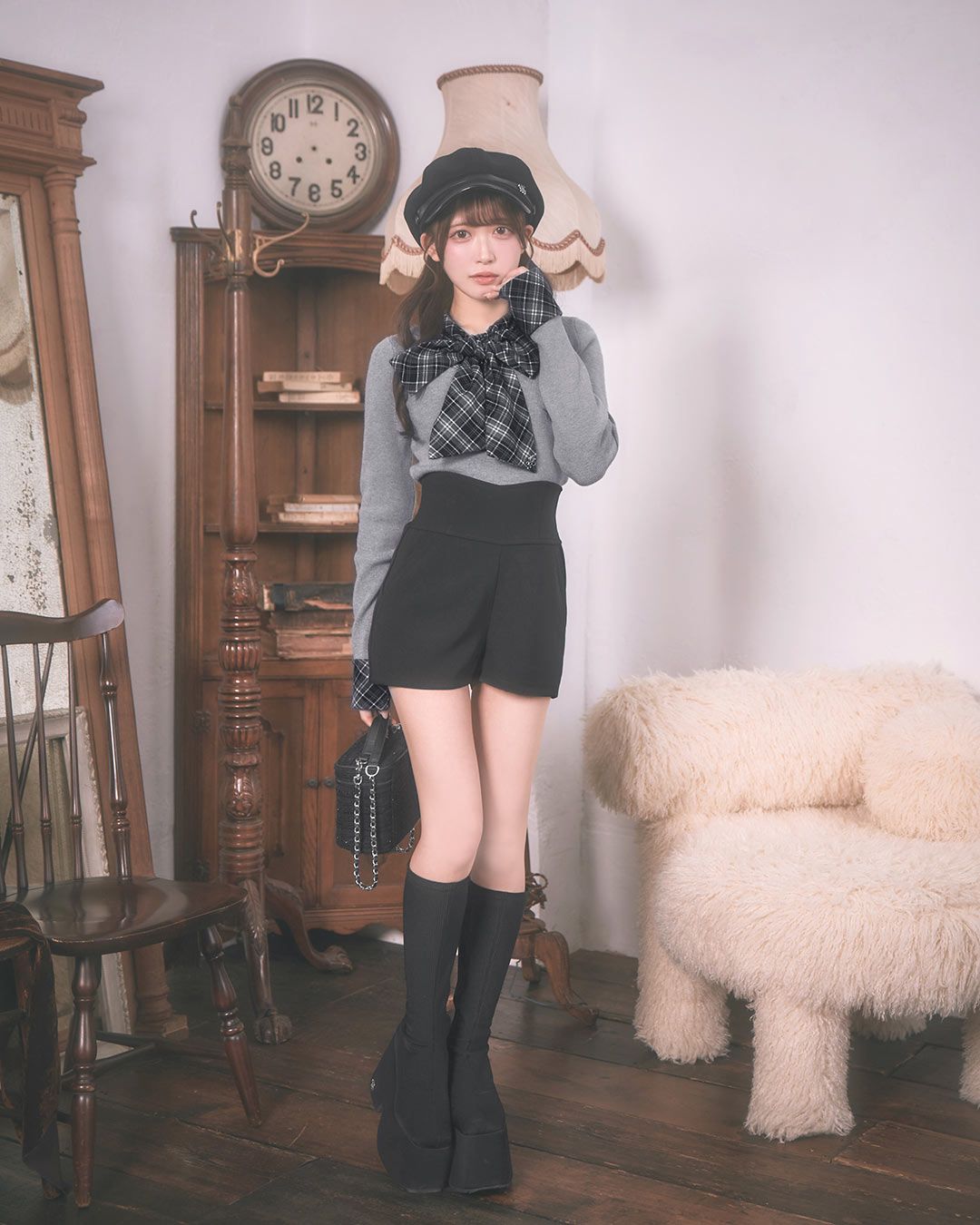 14.5cm史上最強ロングブーツ ブラック | ファッション通販＆メディア